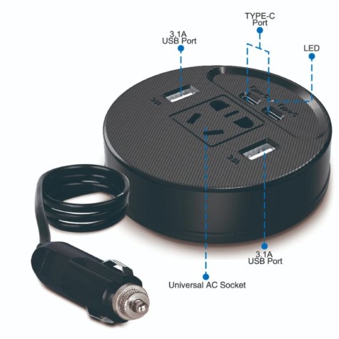 INVERSOR 12-24V A 220V 150W